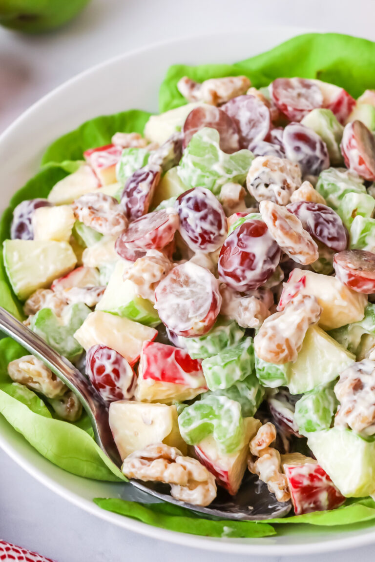 Classic Waldorf Salad | Easy 10 Minute Recipe!